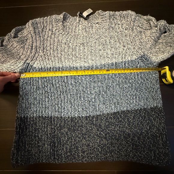 Autumn Cashmere Striped Sweaters, M - Picture 9 of 9
